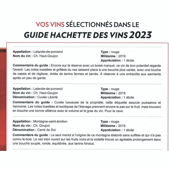 Le guide Hachette des Vins 2023